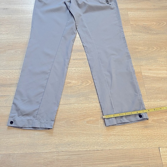 adidas Terrex LiteFlex Jogging Silver Violet Lightweight Pants Size Medium - Picture 10 of 12